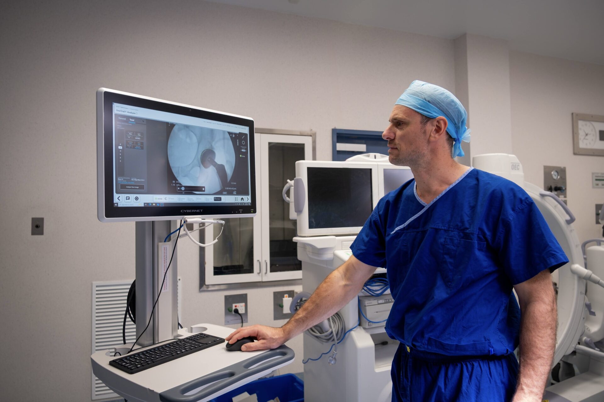 Orthopaedic surgical team led by Dr. Samuel Duff