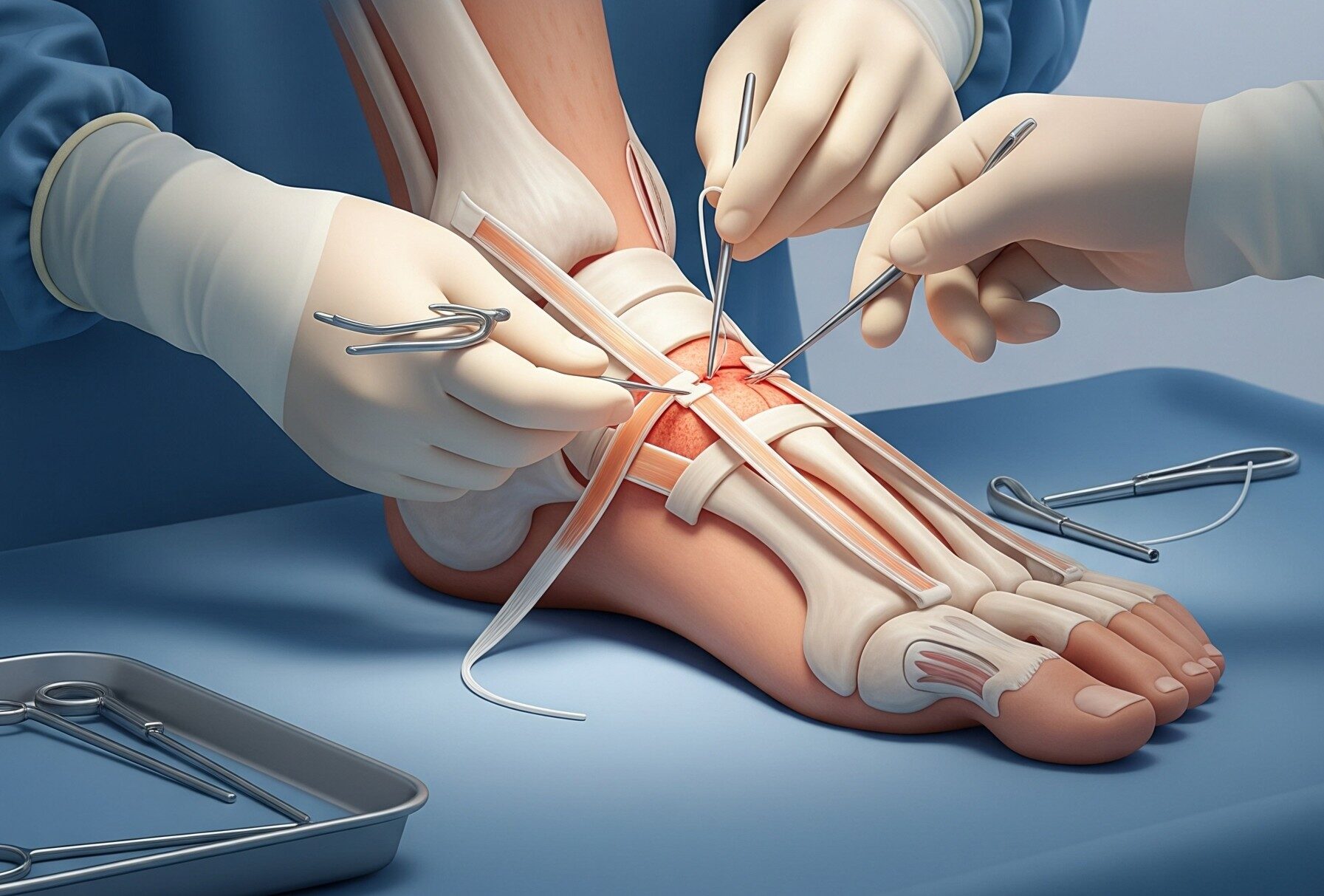 Ankle Ligament Reconstruction (Brostrom-Gould)